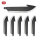 Outdoor Edge 2.2 Drop Point Wechselklingen - 6er Pack Black Oxide