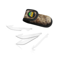 Outdoor Edge WILDGUIDE Aufbrechwerkzeug, Messerset orange