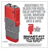 Real Avid Smart-Fit AR15 Vise Block with Sleeve for AR10