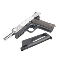 KWC Colt 1911 Rail Gun Airsoft CO2 GBB Pistole ab18 -...